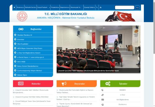 Mehmet Emin Yurdakul İlkokulu - ANKARA / KEÇİÖREN