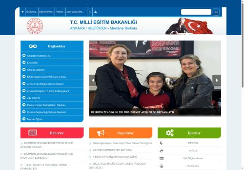 Mevlana İlkokulu - ANKARA / KEÇİÖREN