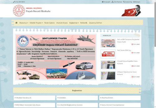 Paşalı Necati İlkokulu - ANKARA / KEÇİÖREN