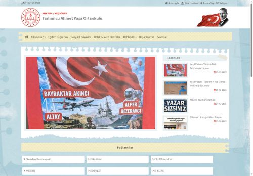 Tarhuncu Ahmet Paşa Ortaokulu - ANKARA / KEÇİÖREN