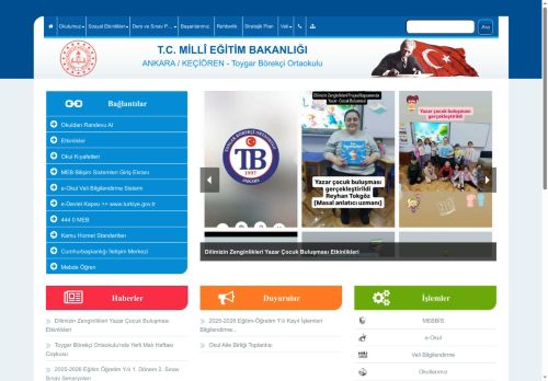 Toygar Börekçi Ortaokulu - ANKARA / KEÇİÖREN