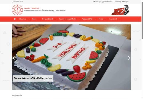 Adnan Menderes İmam Hatip Ortaokulu - ANKARA / PURSAKLAR