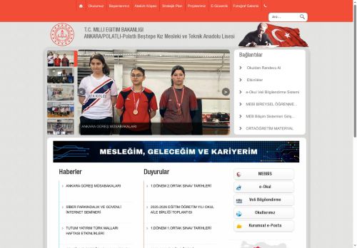 Polatlı Beştepe Kız Mesleki ve Teknik Anadolu Lisesi - ANKARA / POLATLI