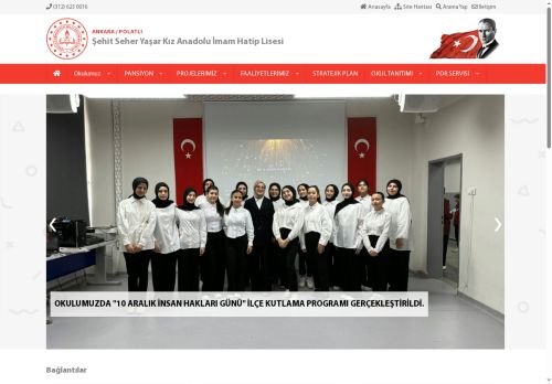 Şehit Seher Yaşar Kız Anadolu İmam Hatip Lisesi - ANKARA / POLATLI