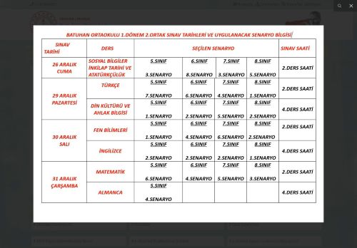 Batuhan Ortaokulu - ANKARA / MAMAK