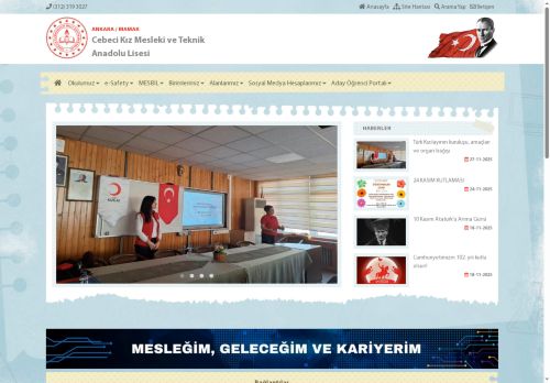 Cebeci Kız Mesleki ve Teknik Anadolu Lisesi - ANKARA / MAMAK