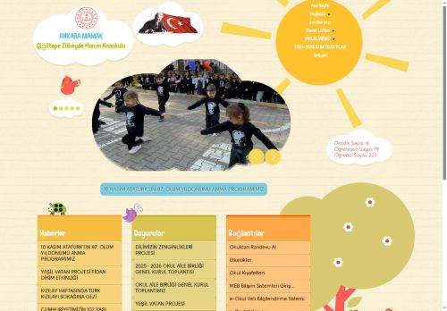 Çiğiltepe Zübeyde Hanım Anaokulu - ANKARA / MAMAK