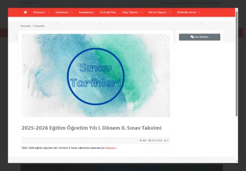 Ege Mesleki ve Teknik Anadolu Lisesi - ANKARA / MAMAK