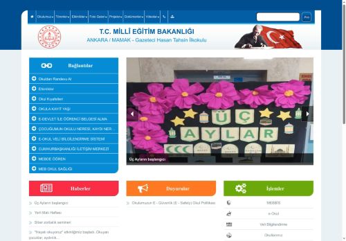 Gazeteci Hasan Tahsin İlkokulu - ANKARA / MAMAK