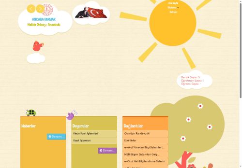 Halide Onbaşı Anaokulu - ANKARA / MAMAK