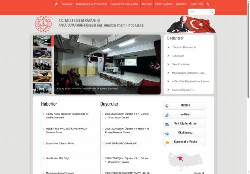 Hüseyin Gazi Anadolu İmam Hatip Lisesi - ANKARA / MAMAK