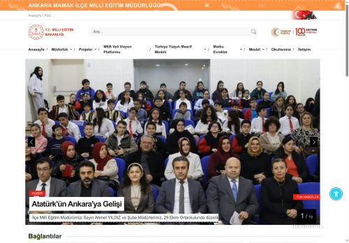 MAMAK İLÇE MİLLÎ EĞİTİM MÜDÜRLÜĞÜ - MEB ANKARA