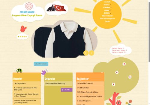 Korgeneral Ömer Keçecigil İlkokulu - ANKARA / MAMAK