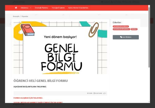 Kusunlar İlkokulu - ANKARA / MAMAK