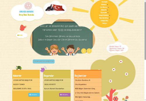 Oruç Reis İlkokulu - ANKARA / MAMAK