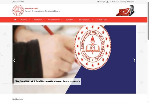 Rasim Özdenören Anadolu Lisesi - ANKARA / MAMAK