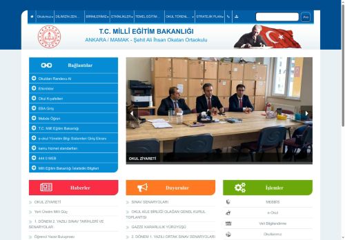 Şehit Ali İhsan Okatan Ortaokulu - ANKARA / MAMAK