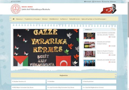 Şehit Arif Yüksekkaya İlkokulu - ANKARA / MAMAK