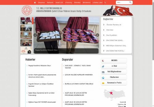 Şehit Erhan Yıldırım İmam Hatip Ortaokulu - ANKARA / MAMAK