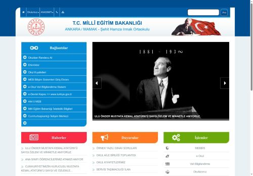 Şehit Hamza Irmak Ortaokulu - ANKARA / MAMAK