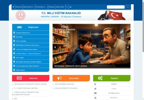 30 Ağustos Ortaokulu - ANKARA / MAMAK