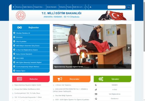 60 Yıl Ortaokulu - ANKARA / MAMAK