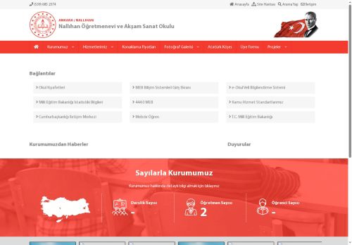 Nallıhan Öğretmenevi ve Akşam Sanat Okulu - ANKARA / NALLIHAN