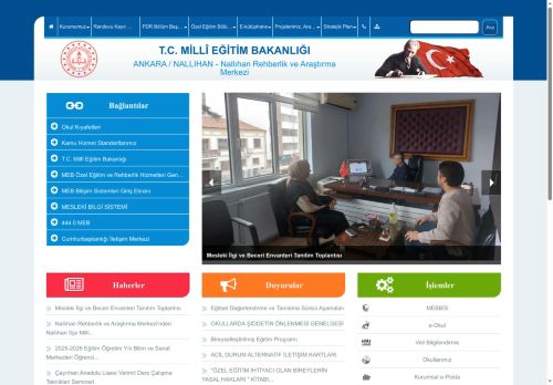 Nallıhan Rehberlik ve Araştırma Merkezi - ANKARA / NALLIHAN