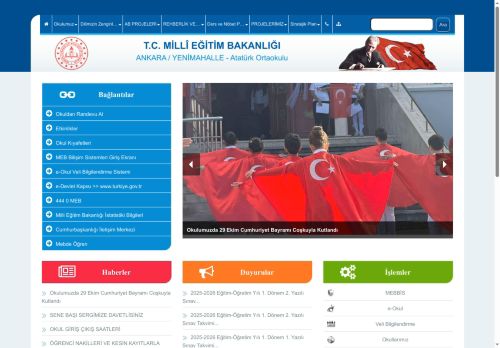 Atatürk Ortaokulu - ANKARA / YENİMAHALLE