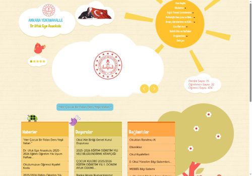 Dr.Ufuk Ege Anaokulu - ANKARA / YENİMAHALLE