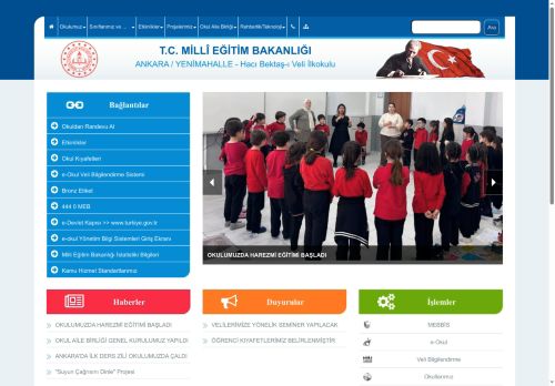 Hacı Bektaş-ı Veli İlkokulu - ANKARA / YENİMAHALLE