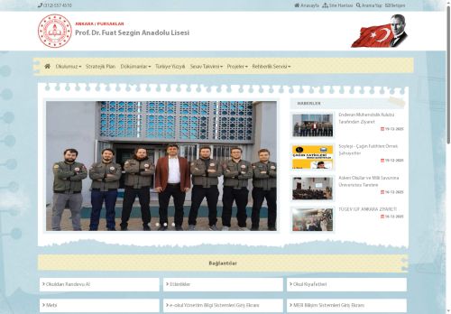 Prof. Dr. Fuat Sezgin Anadolu Lisesi - ANKARA / PURSAKLAR
