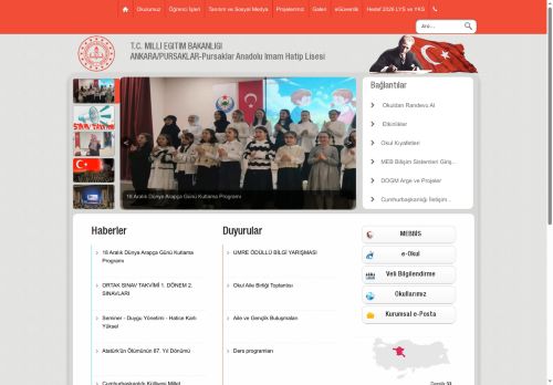 Pursaklar Anadolu İmam Hatip Lisesi - ANKARA / PURSAKLAR