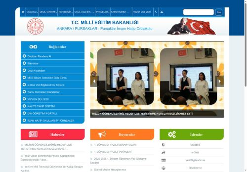 Pursaklar İmam Hatip Ortaokulu - ANKARA / PURSAKLAR