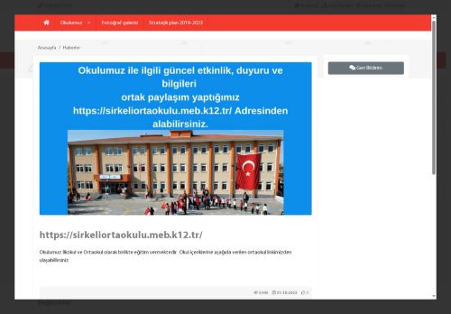 Sirkeli İlkokulu - ANKARA / PURSAKLAR