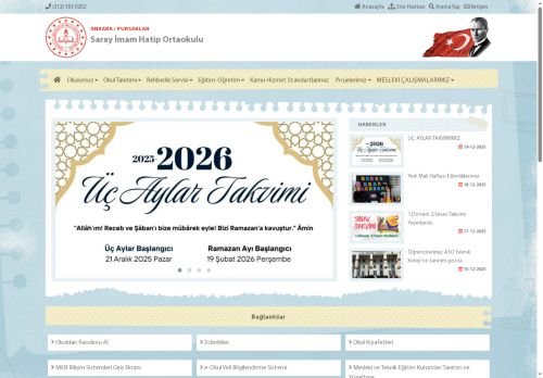 Saray İmam Hatip Ortaokulu - ANKARA / PURSAKLAR
