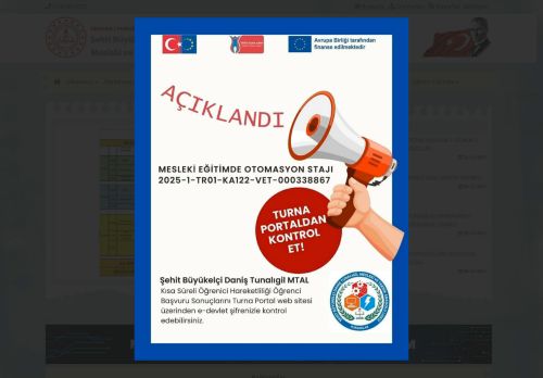 Şehit Büyükelçi Daniş Tunalıgil Mesleki ve Teknik Anadolu Lisesi - ANKARA / PURSAKLAR