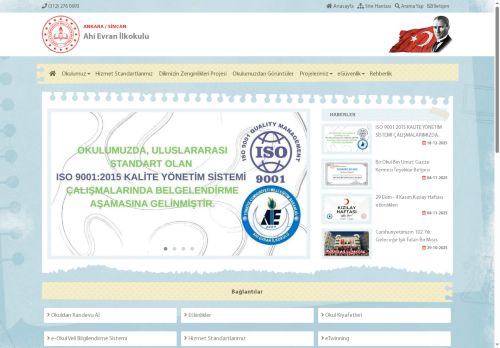 Ahi Evran İlkokulu - ANKARA / SİNCAN