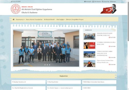 Ali Aktürk Özel Eğitim Uygulama Okulu II. Kademe - ANKARA / SİNCAN