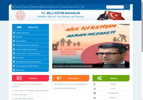 Hacı Bektaş-ı Veli Ortaokulu - ANKARA / SİNCAN