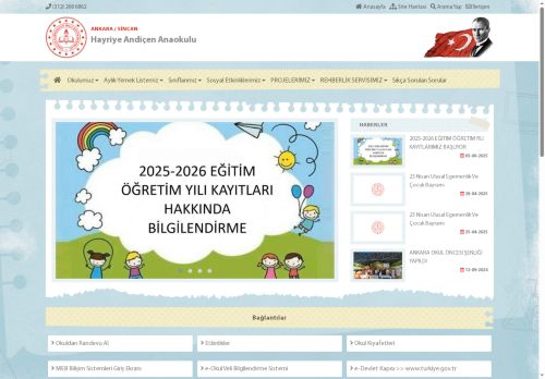 Hayriye Andiçen Anaokulu - ANKARA / SİNCAN