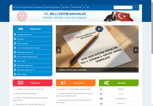 Orhan Gazi Ortaokulu - ANKARA / SİNCAN