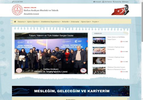 Nefise Andiçen Mesleki ve Teknik Anadolu Lisesi - ANKARA / SİNCAN