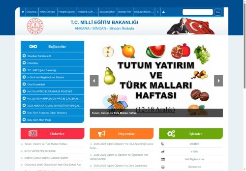 Sincan İlkokulu - ANKARA / SİNCAN