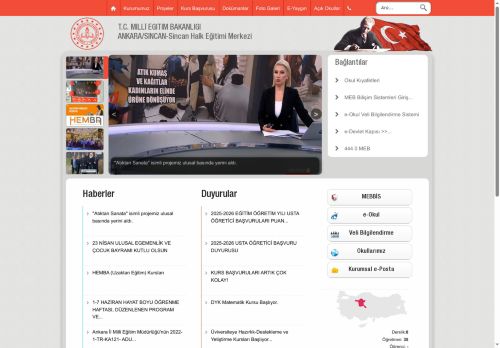 Sincan Halk Eğitimi Merkezi - ANKARA / SİNCAN