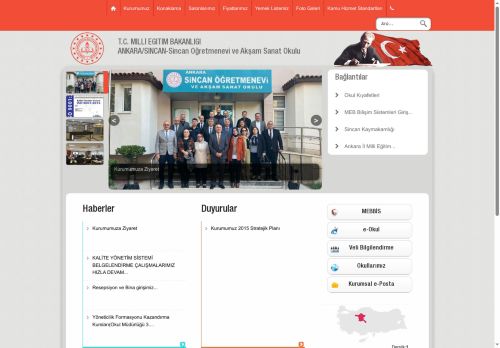 Sincan Öğretmenevi ve Akşam Sanat Okulu - ANKARA / SİNCAN