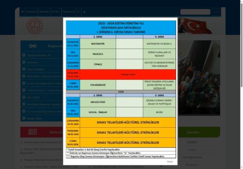 Süleyman Şah Ortaokulu - ANKARA / SİNCAN