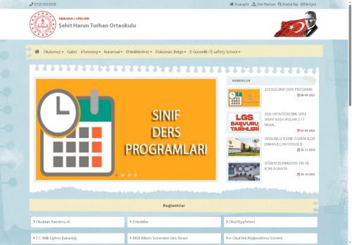 Şehit Harun Turhan Ortaokulu - ANKARA / SİNCAN