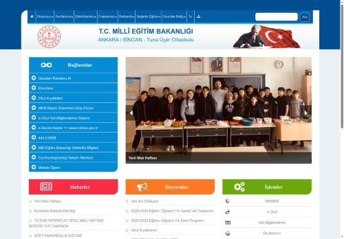 Tuna Üçer Ortaokulu - ANKARA / SİNCAN