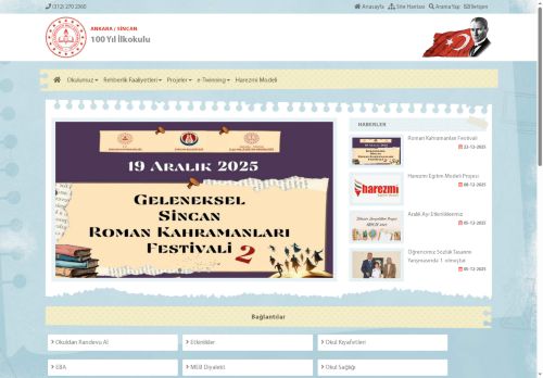 100 Yıl İlkokulu - ANKARA / SİNCAN